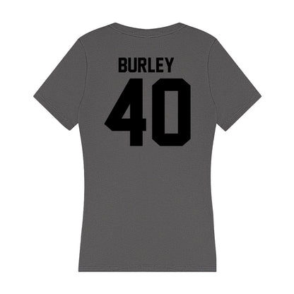 Wake Forest - NCAA Baseball : Jake Burley - Women's V-Neck T-Shirt-1