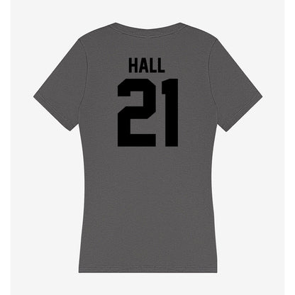 Wake Forest - NCAA Football : Aiden Hall - Women's V-Neck T-Shirt-1