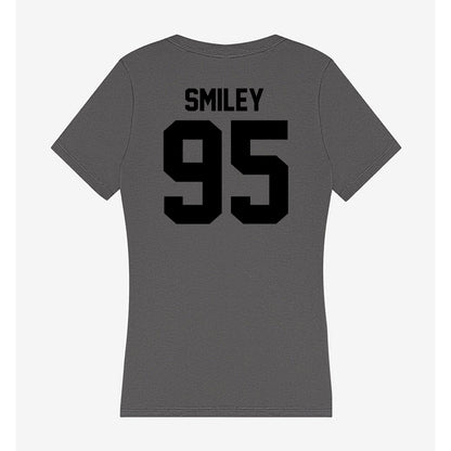 Wake Forest - NCAA Football : Brandon Smiley - Women's V-Neck T-Shirt-1