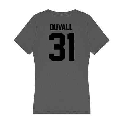 Wake Forest - NCAA Women's Soccer : Olivia Duvall - Women's V-Neck T-Shirt-1