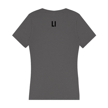 Wake Forest - NCAA Women's Tennis : Jingyi Li - Women's V-Neck T-Shirt-1