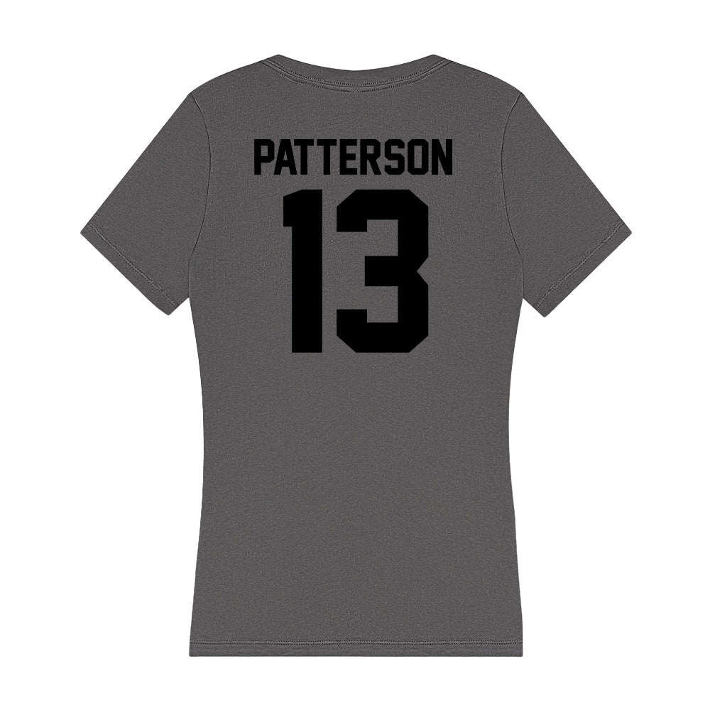 Wake Forest - NCAA Football : Davaughn Patterson - Women's V-Neck T-Shirt-1