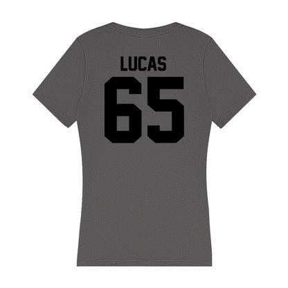 Wake Forest - NCAA Football : Hank Lucas - Women's V-Neck T-Shirt-1