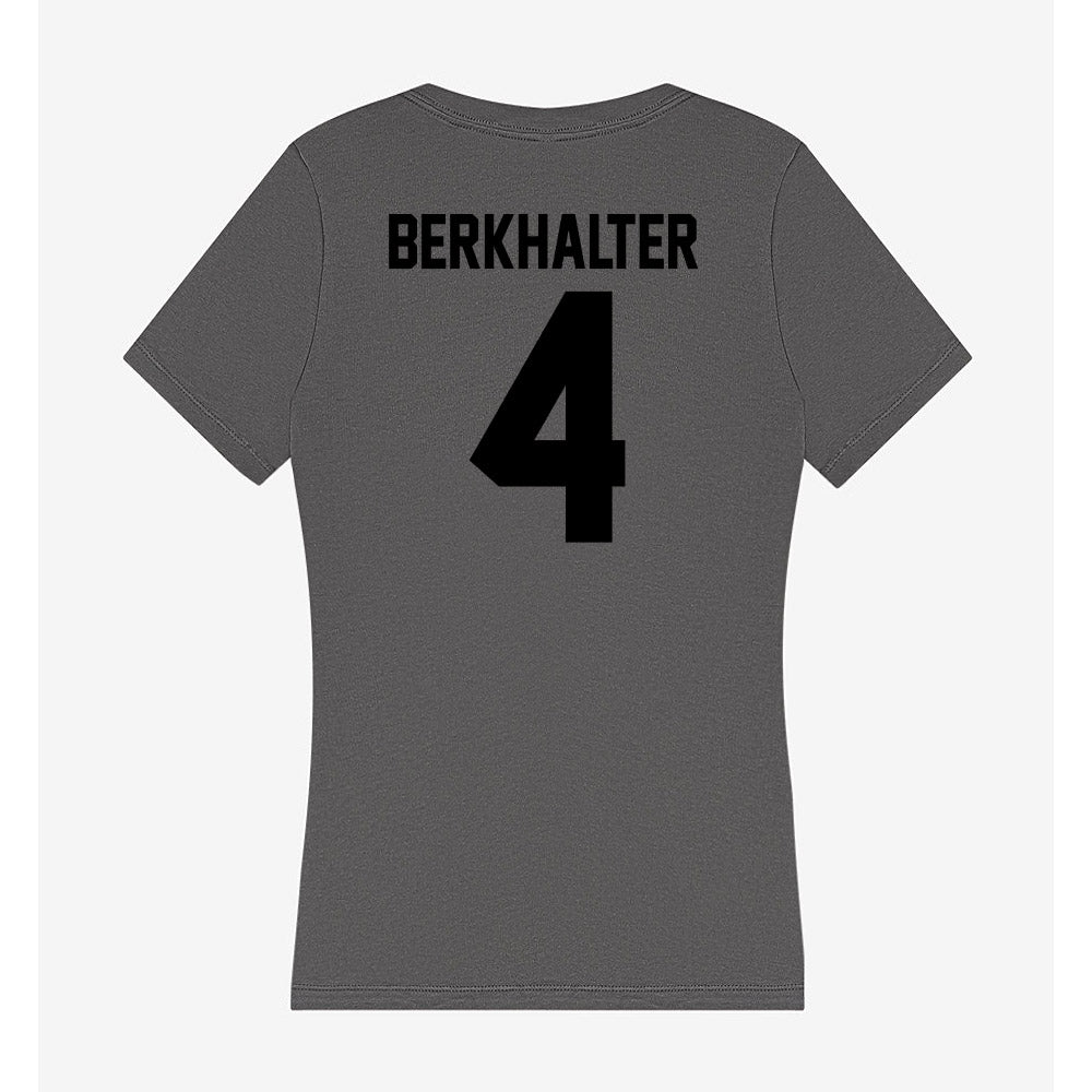 Wake Forest - NCAA Football : Sterling Berkhalter - Women's V-Neck T-Shirt-1