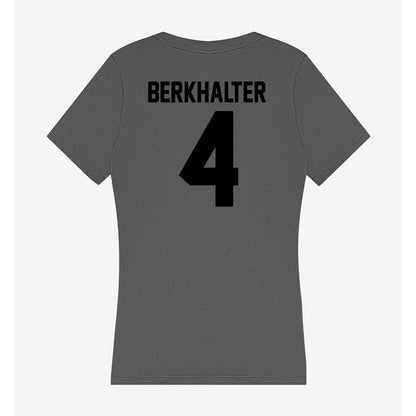 Wake Forest - NCAA Football : Sterling Berkhalter - Women's V-Neck T-Shirt-1