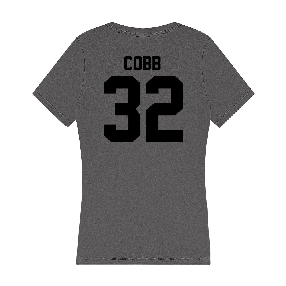 Wake Forest - NCAA Football : Will Cobb - Women's V-Neck T-Shirt-1