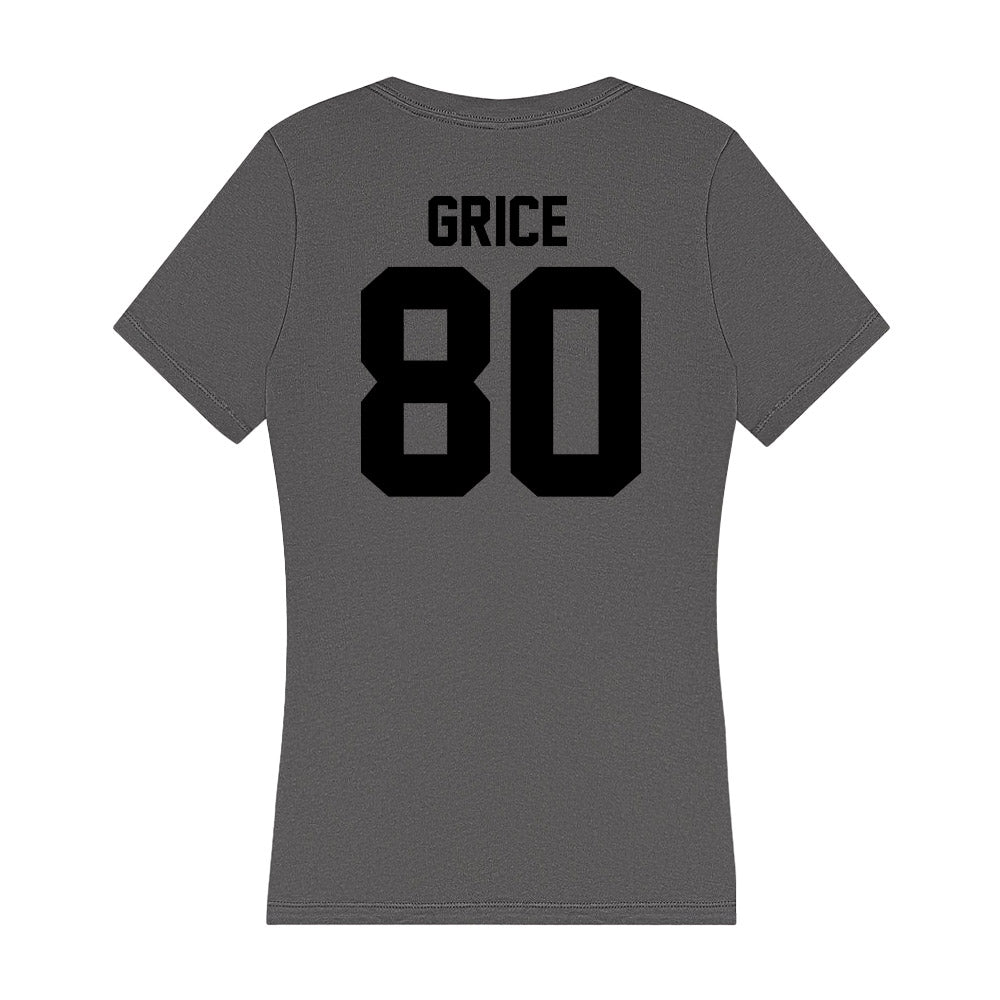 Wake Forest - NCAA Football : Ben Grice - Women's V-Neck T-Shirt-1