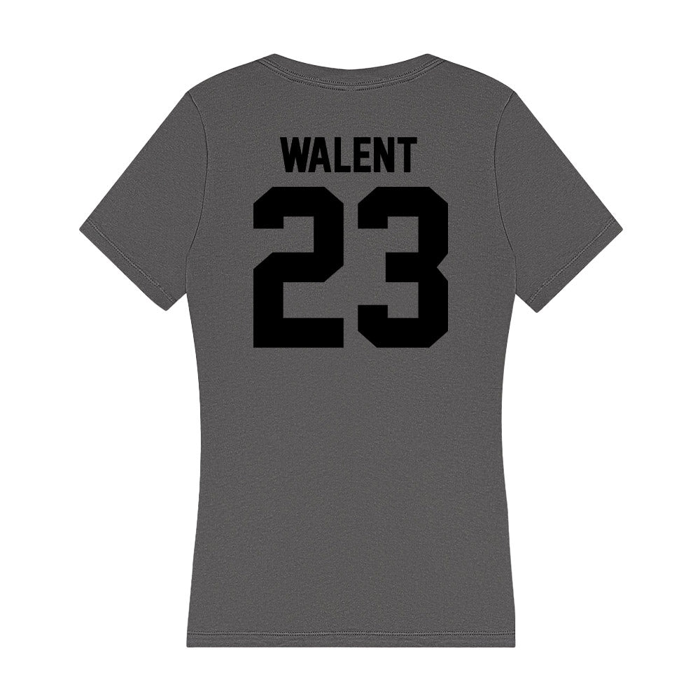 Wake Forest - NCAA Men's Soccer : Vlad Walent - Women's V-Neck T-Shirt-1