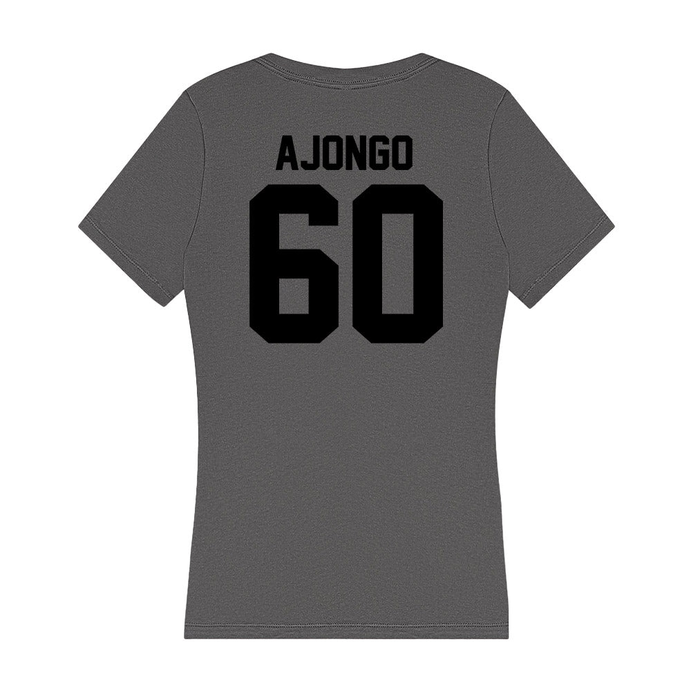 Wake Forest - NCAA Football : Uber Ajongo - Women's V-Neck T-Shirt-1