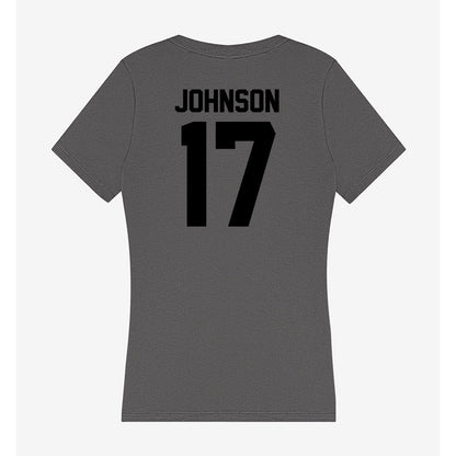 Wake Forest - NCAA Football : Billy Johnson - Women's V-Neck T-Shirt-1