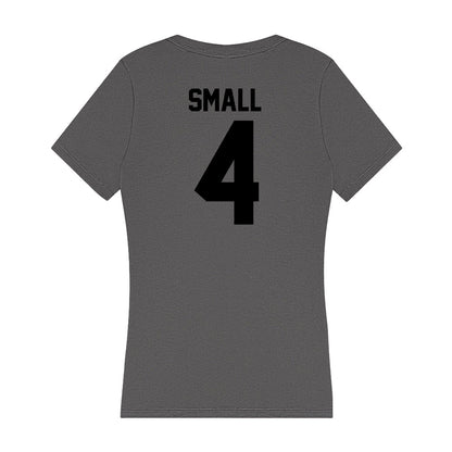 Wake Forest - NCAA Women's Soccer : Nikayla Small - Women's V-Neck T-Shirt-1