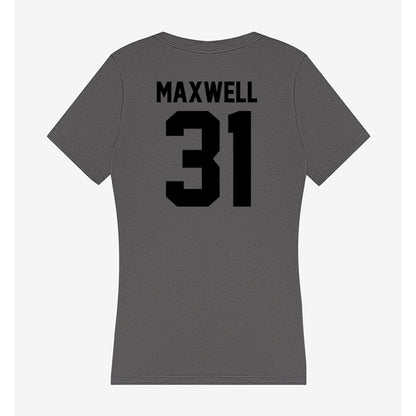 Wake Forest - NCAA Women's Soccer : Kylie Maxwell - Women's V-Neck T-Shirt-1