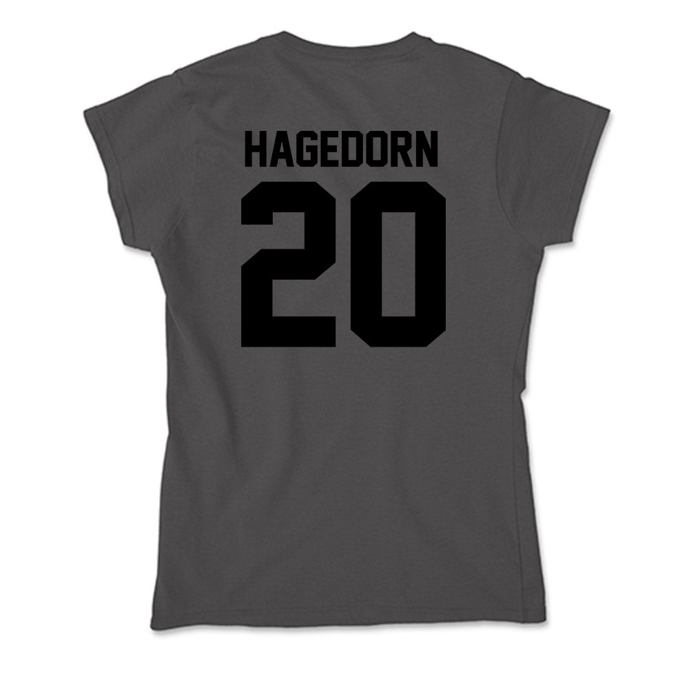 Wake Forest - NCAA Men's Basketball : Mason Hagedorn - Soft Style Women’s T-Shirt-1