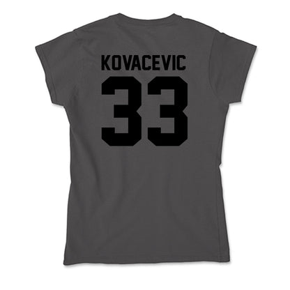 Wake Forest - NCAA Men's Basketball : Dimitrije Kovacevic - Soft Style Women’s T-Shirt-1