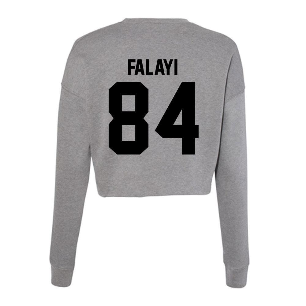 Wake Forest - NCAA Football : Eni Falayi - Women's Cropped Crew Fleece-1