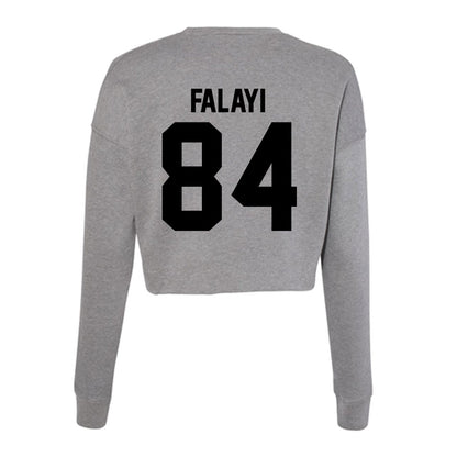 Wake Forest - NCAA Football : Eni Falayi - Women's Cropped Crew Fleece-1