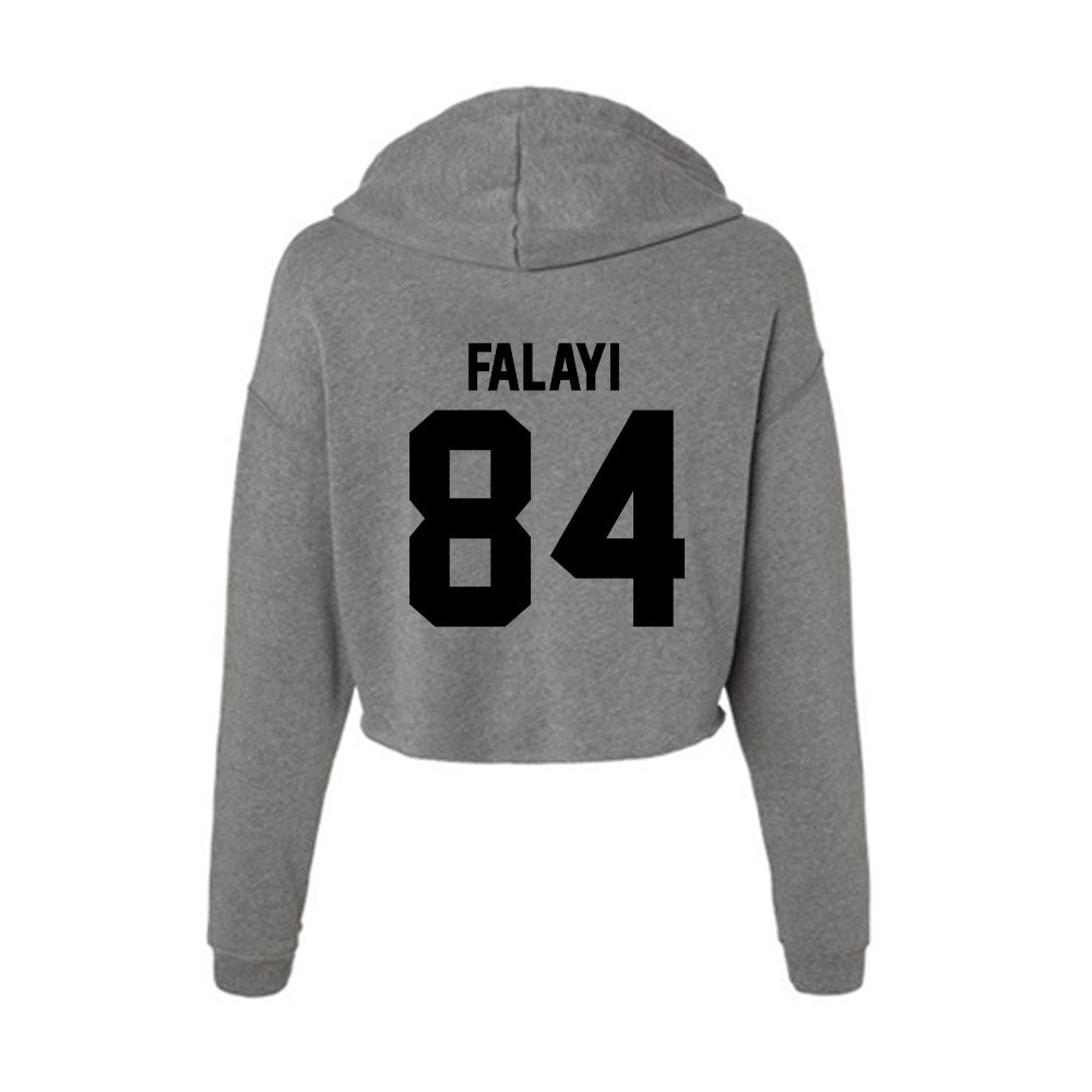 Wake Forest - NCAA Football : Eni Falayi - Women's Crop Fleece Hoodie-1