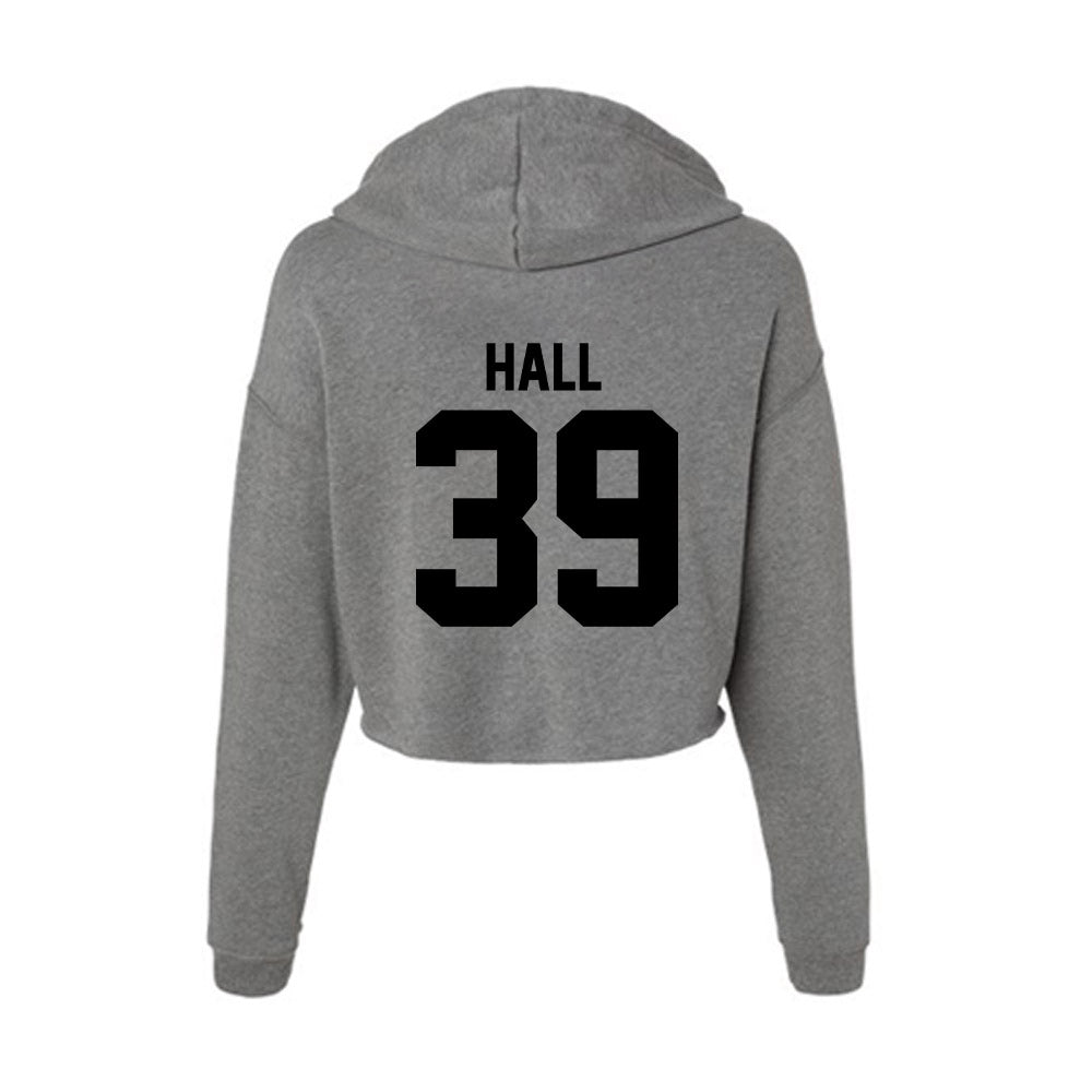 Wake Forest - NCAA Football : Aiden Hall - Women's Crop Fleece Hoodie-1