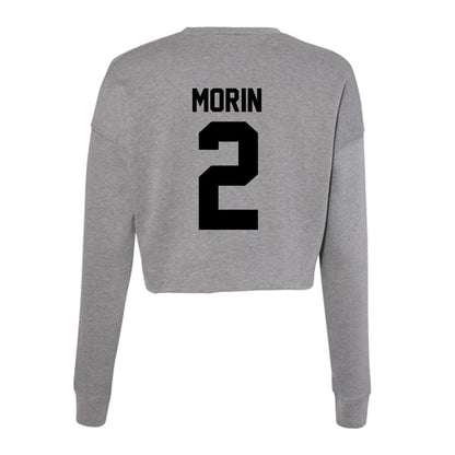 Wake Forest - NCAA Football : Taylor Morin - Women's Cropped Crew Fleece-1