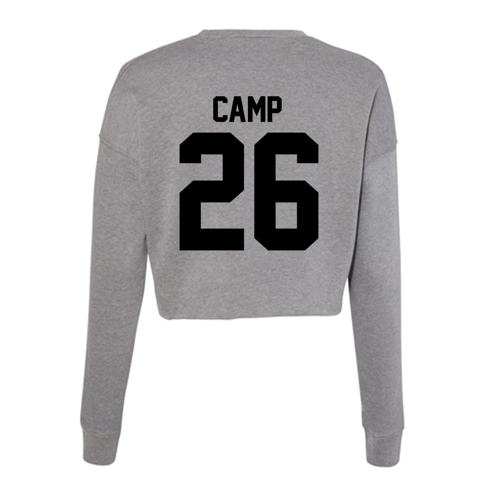 Wake Forest - NCAA Baseball : AJ Camp - Women's Cropped Crew Fleece-1