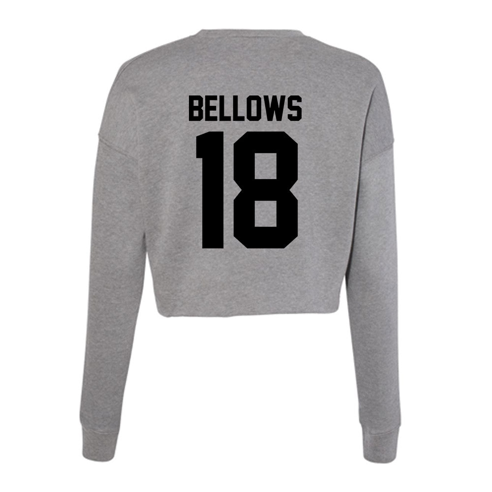 Wake Forest - NCAA Women's Volleyball : Becca Bellows - Women's Cropped Crew Fleece-1