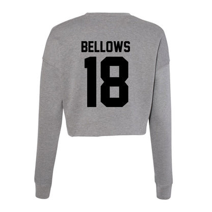 Wake Forest - NCAA Women's Volleyball : Becca Bellows - Women's Cropped Crew Fleece-1