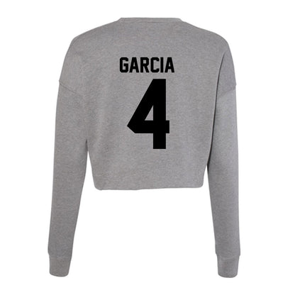 Wake Forest - NCAA Football : Sascha Garcia - Women's Cropped Crew Fleece-1