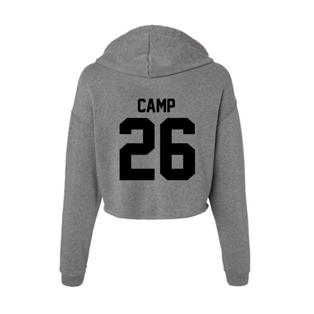 Wake Forest - NCAA Baseball : AJ Camp - Women's Crop Fleece Hoodie-1