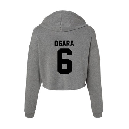 Wake Forest - NCAA Men's Soccer : Liam O'Gara - Women's Crop Fleece Hoodie-1