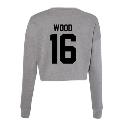 Wake Forest - NCAA Women's Soccer : Alex Wood - Women's Cropped Crew Fleece-1