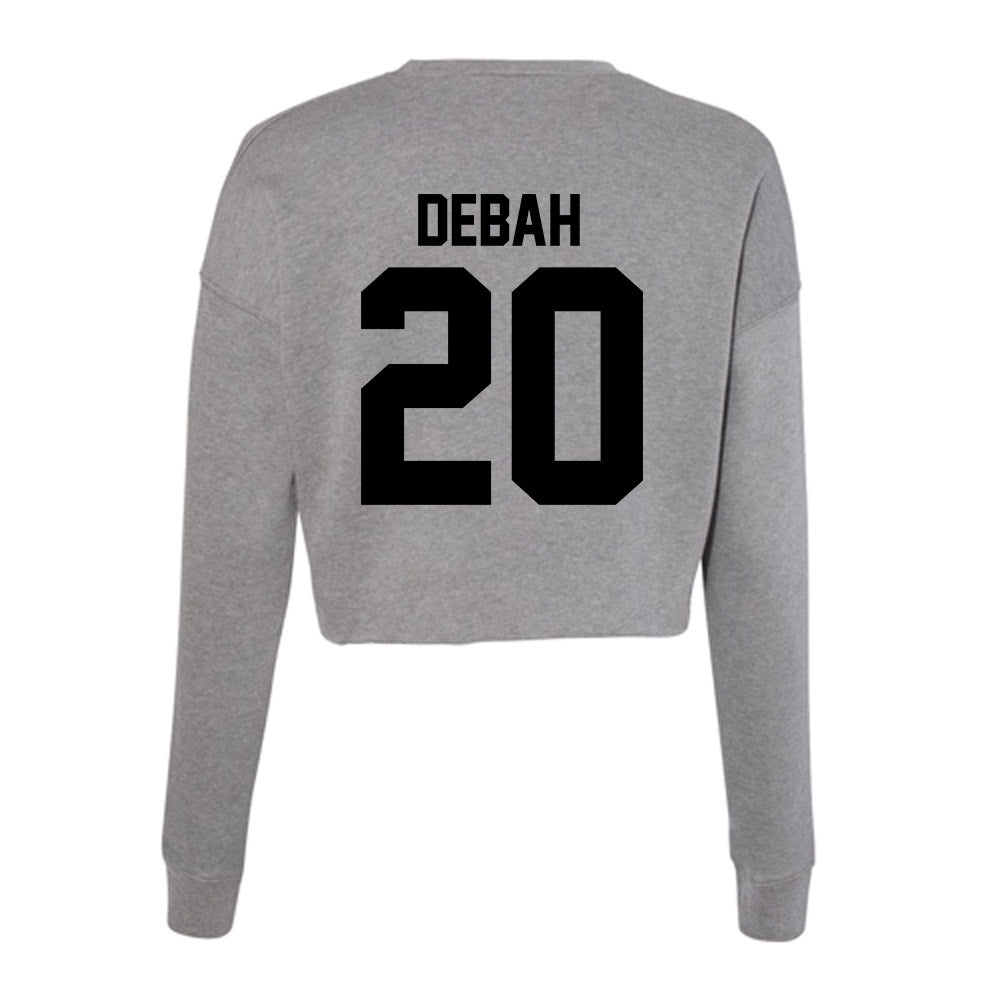 Wake Forest - NCAA Men's Soccer : Alfred Debah - Women's Cropped Crew Fleece-1