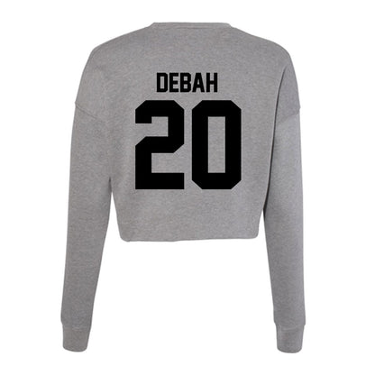 Wake Forest - NCAA Men's Soccer : Alfred Debah - Women's Cropped Crew Fleece-1