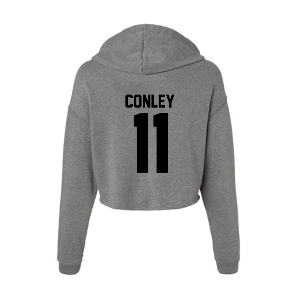 Wake Forest - NCAA Women's Basketball : Raegyn Conley - Women's Crop Fleece Hoodie-1