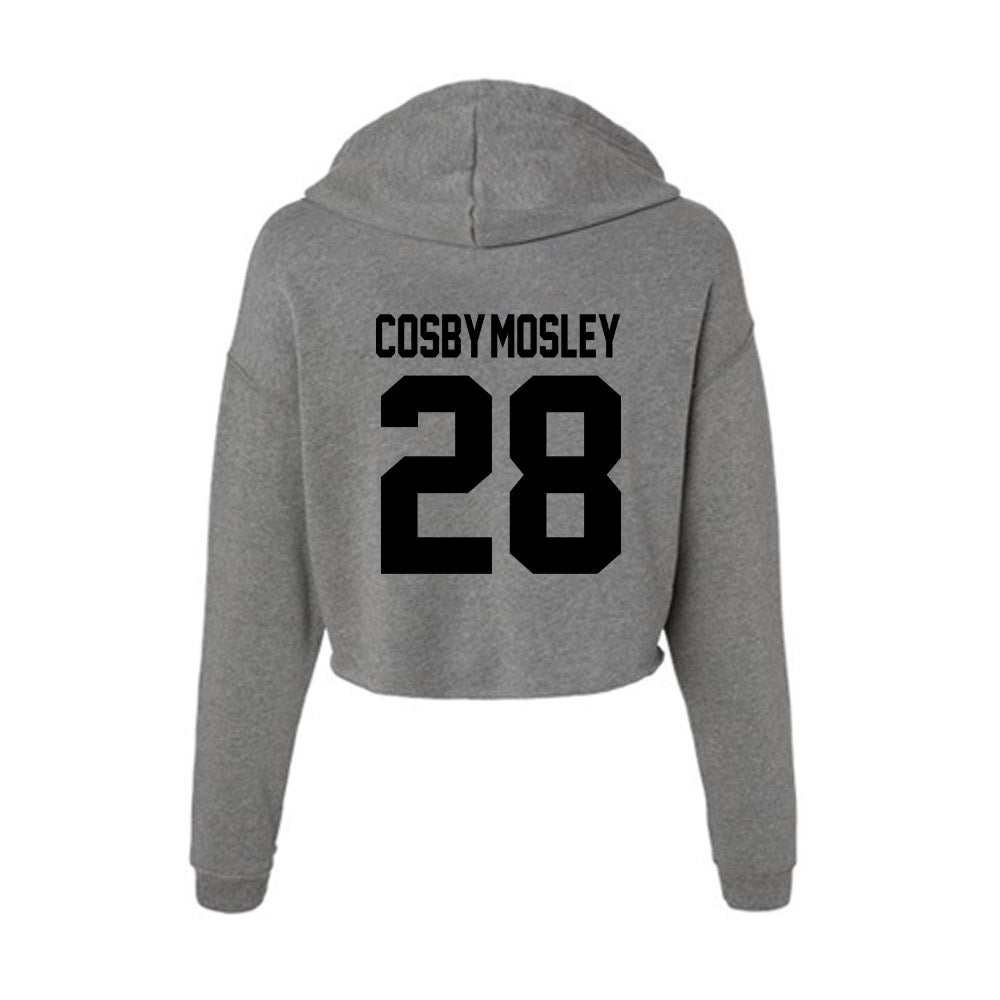 Wake Forest - NCAA Football : Jacob Cosby-Mosley - Women's Crop Fleece Hoodie-1