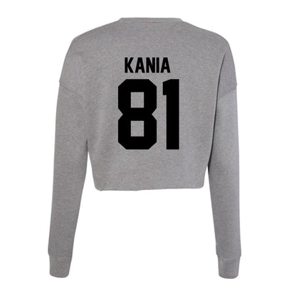 Wake Forest - NCAA Football : Bryce Kania - Women's Cropped Crew Fleece-1