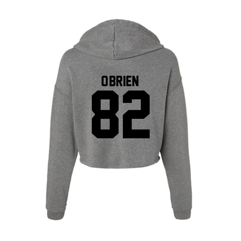 Wake Forest - NCAA Football : Hugh O'Brien - Women's Crop Fleece Hoodie-1