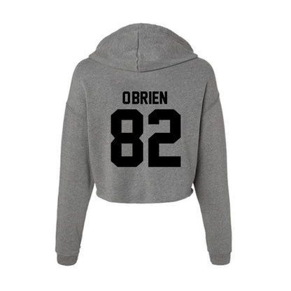 Wake Forest - NCAA Football : Hugh O'Brien - Women's Crop Fleece Hoodie-1