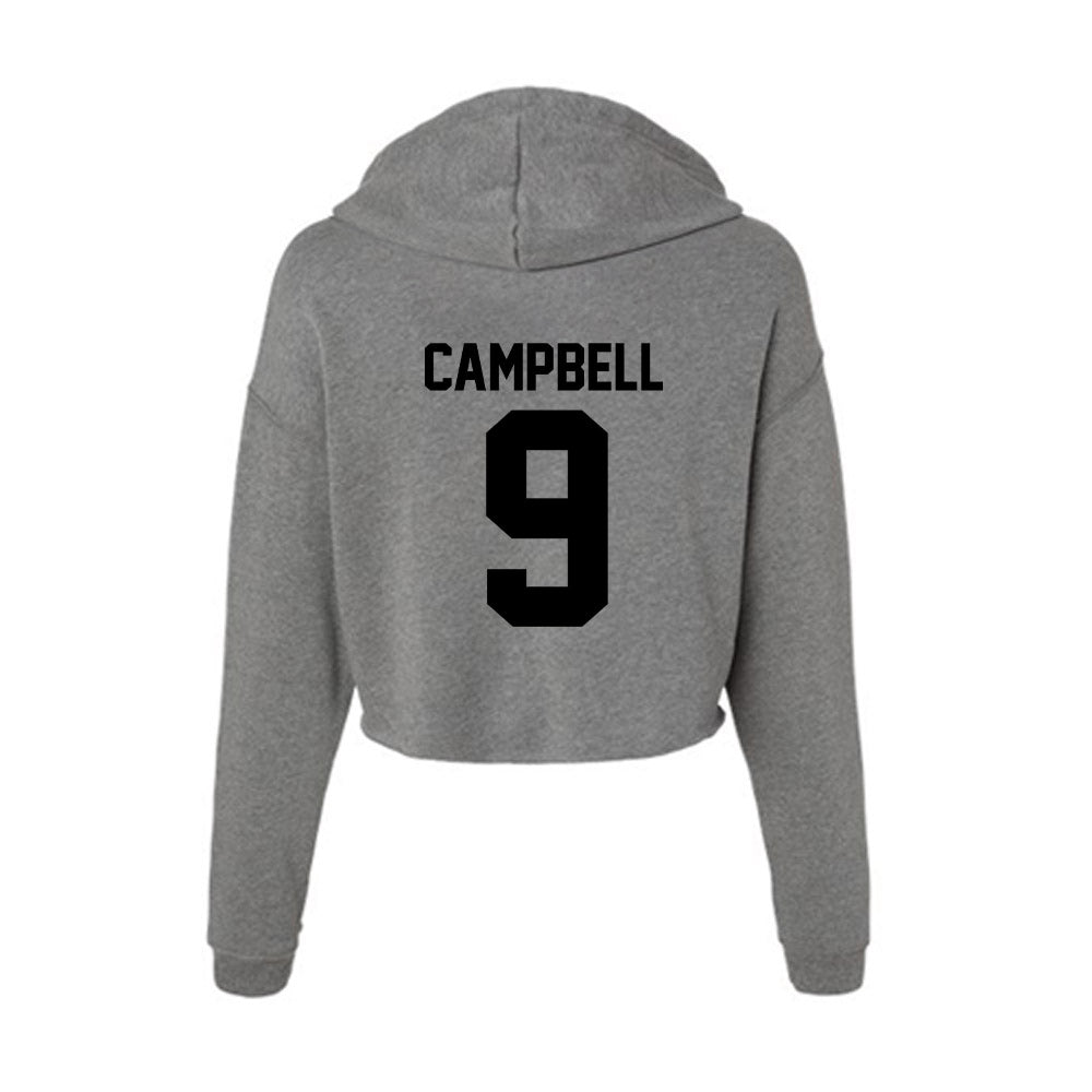 Wake Forest - NCAA Women's Volleyball : Cy Campbell - Women's Crop Fleece Hoodie-1