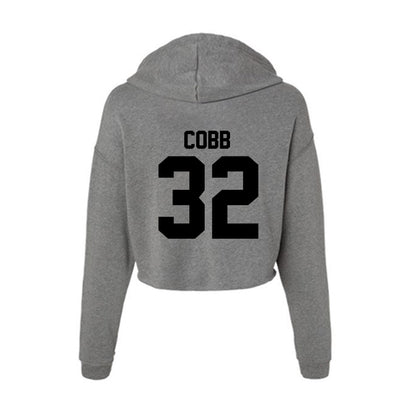 Wake Forest - NCAA Football : Will Cobb - Women's Crop Fleece Hoodie-1