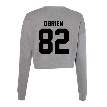 Wake Forest - NCAA Football : Hugh O'Brien - Women's Cropped Crew Fleece-1