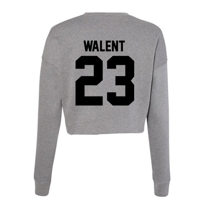 Wake Forest - NCAA Men's Soccer : Vlad Walent - Women's Cropped Crew Fleece-1