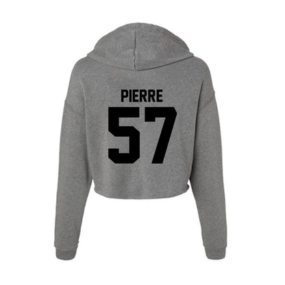 Wake Forest - NCAA Football : Sebastien Pierre - Women's Crop Fleece Hoodie-1