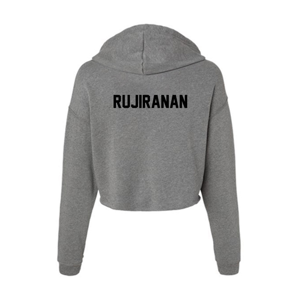 Wake Forest - NCAA Women's Golf : Chutimon Rujiranan - Women's Crop Fleece Hoodie-1