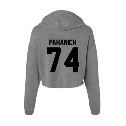 Wake Forest - NCAA Football : Nathan Pahanich - Women's Crop Fleece Hoodie-1