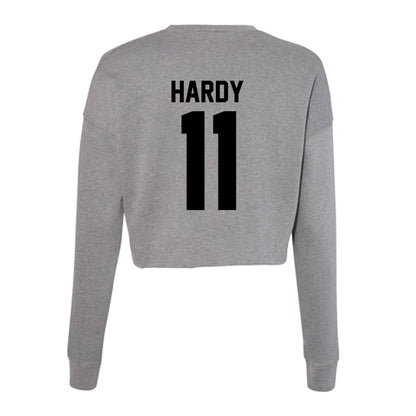 Wake Forest - NCAA Football : Langston Hardy - Women's Cropped Crew Fleece-1