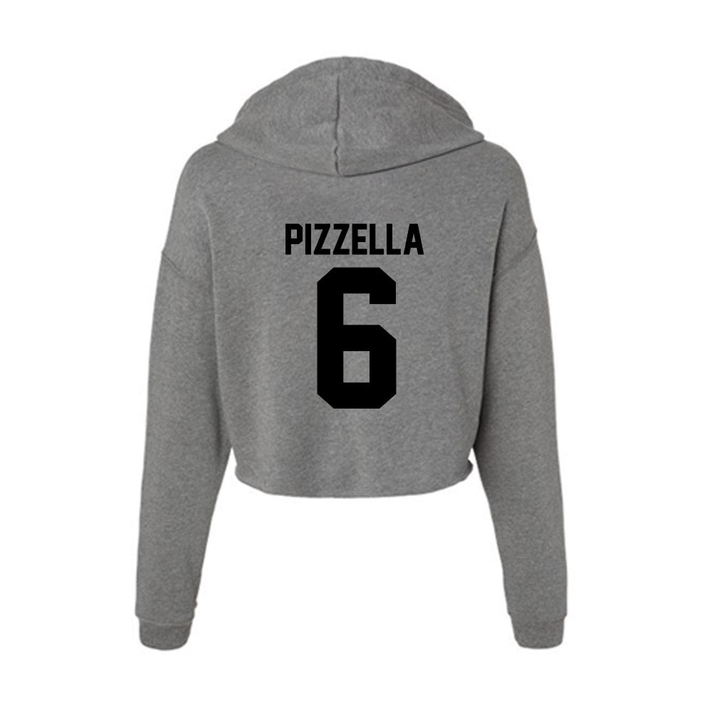 Wake Forest - NCAA Football : Steele Pizzella - Women's Crop Fleece Hoodie-1