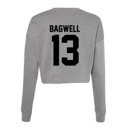 Wake Forest - NCAA Baseball : Cameron Bagwell - Women's Cropped Crew Fleece-1