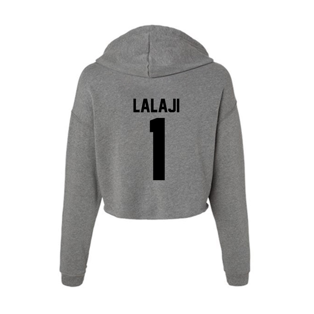 Wake Forest - NCAA Women's Volleyball : Dhru Lalaji - Women's Crop Fleece Hoodie-1