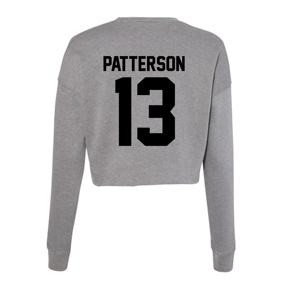 Wake Forest - NCAA Football : Davaughn Patterson - Women's Cropped Crew Fleece-1