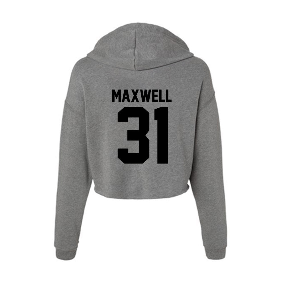 Wake Forest - NCAA Women's Soccer : Kylie Maxwell - Women's Crop Fleece Hoodie-1